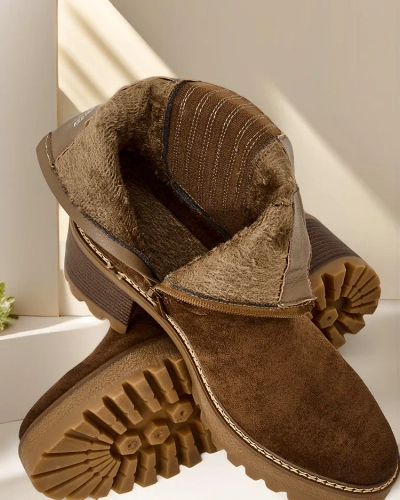 Dámské kotníkové boty Royalfashion Eco-suede na pilíři Segiag