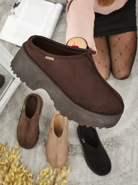 Krátké boty a'la sněhule dámské s kožíškem Calindra