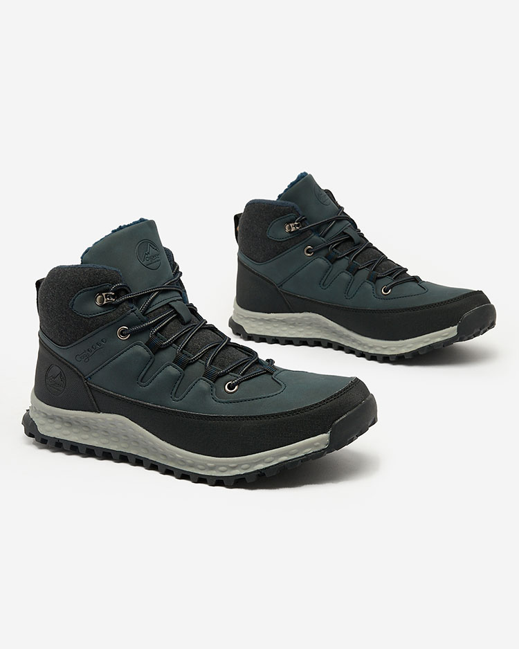 Royalfashion Pánské trepky v tmavě modré barvě Jekouia