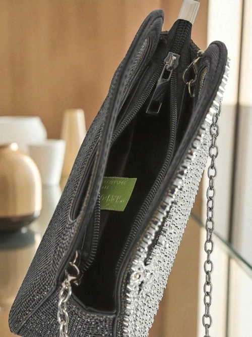 Royalfashion Копертова жіноча сумка з цирконами Myra Quill