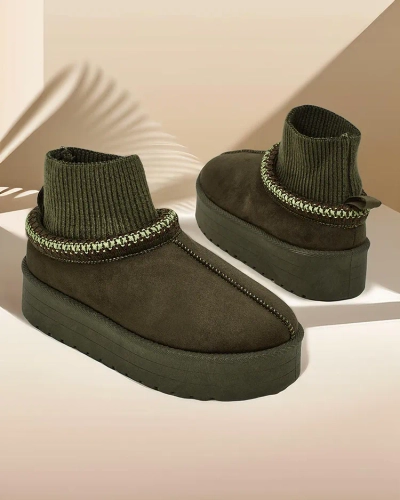 Royalfashion Krátké sněhové boty pro ženy Narorzi