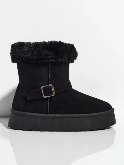 Royalfashion Krátké boty a'la sněhule dámské Myrelle