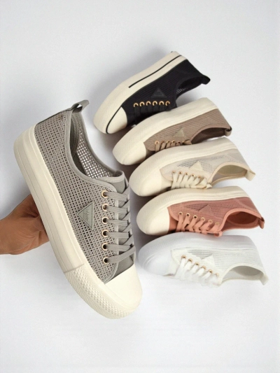 Dámské tenisky Callista Mesh Light Grey – pohodlí a styl na léto a podzim