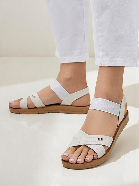 Royalfashion dámské sandály s elastickými pásky Zerefis