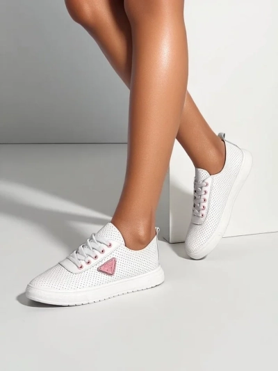 Royalfashion Klasické dámské sportovní boty na šněrování s potiskem Fennie