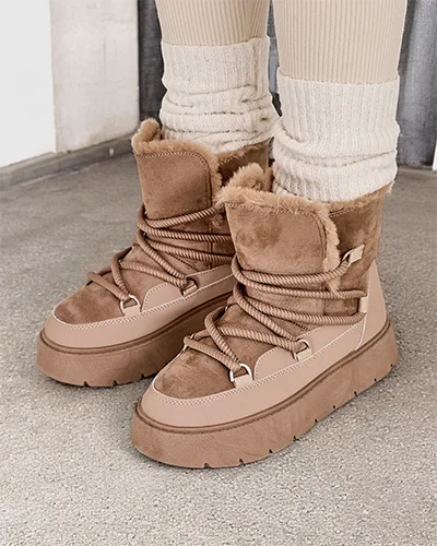 Royalfashion Dámské válečkové sněhové boty Liloz