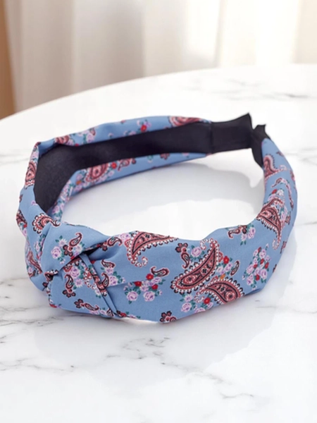 Royalfashion Pletená vzorovaná čelenka Molly Twist