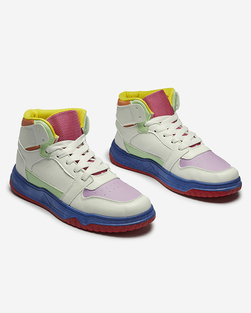 Жіночі спортивні кросівки біло-м'ятного кольору Aopp- Footwear