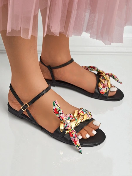 Royalfashion Dámské sandály na ploché podrážce BareLuxe