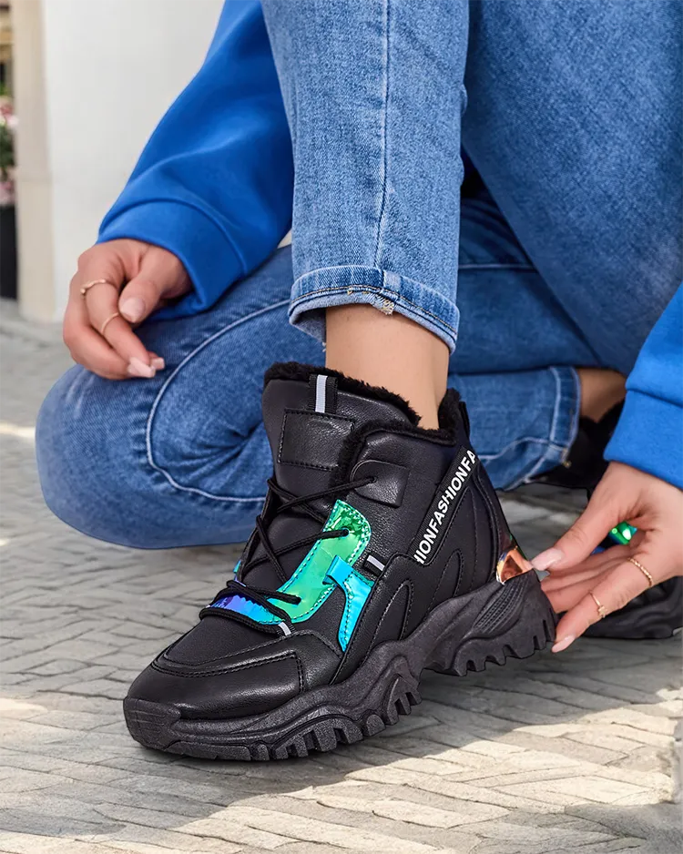 Dámská tenisky Royalfashion s teplou podšívkou Potomi