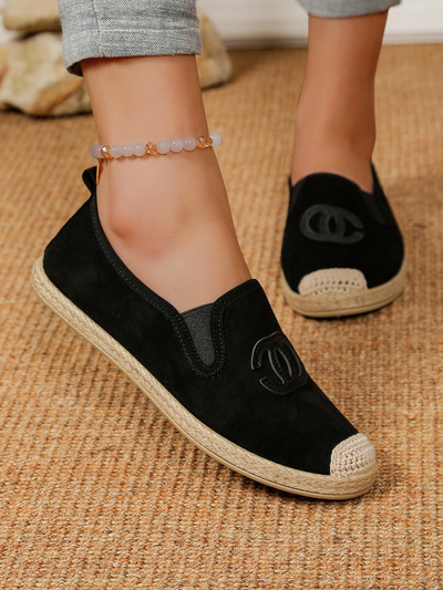 Royalfashion Dámské eko-suede espadrilky Aroll