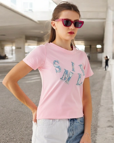 Dámská blůza Royalfashion z bavlny s nápisem