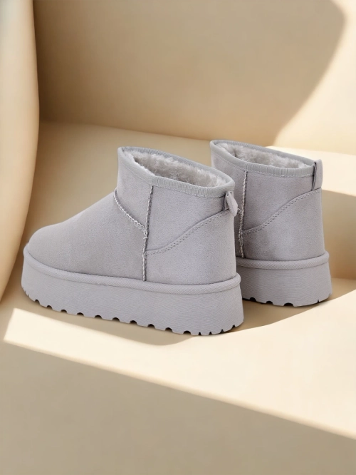 Роялфешн Короткі жіночі снігові чоботи аля Фофіо