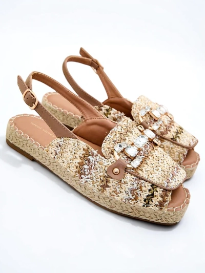 Royalfashion Dámské espadrilky s otevřenou špičkou