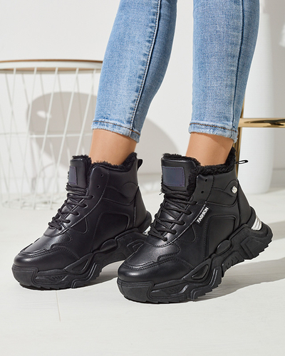 Черевики зимові утеплені на суцільній підошві Cefereda - Взуття