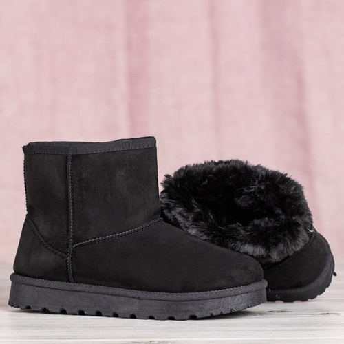 Чорні утеплені снігові черевики Maputu - Взуття