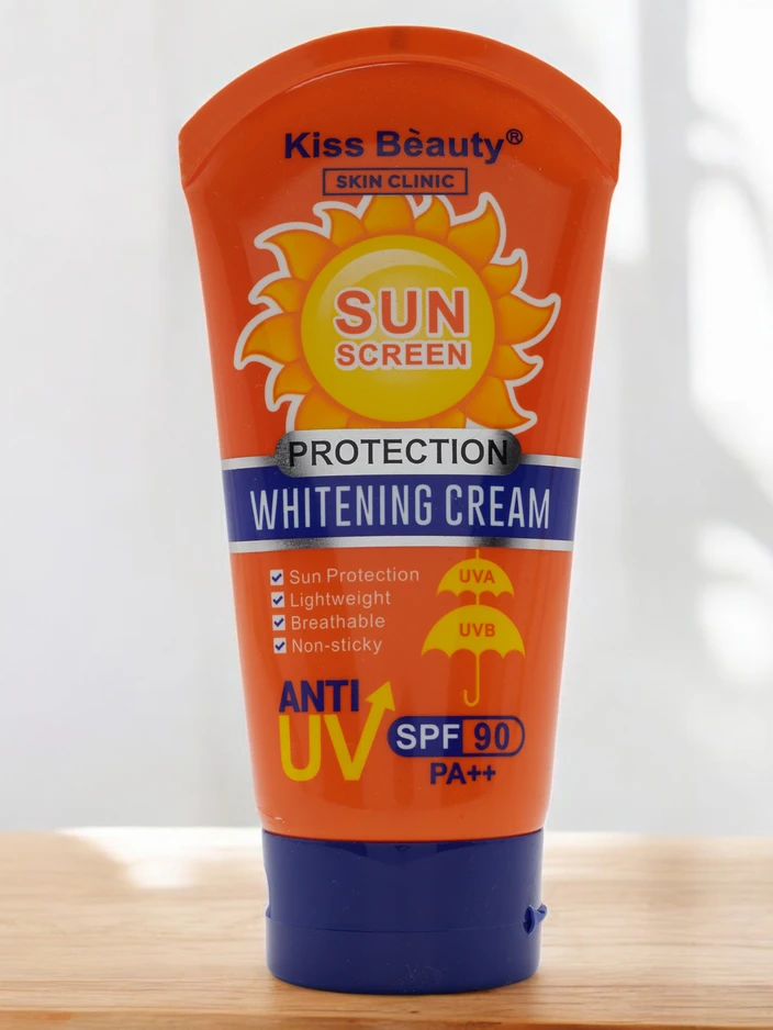 Krém na opalování Kiss Beauty 90 SPF 170ml