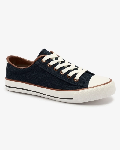 Royalfashion Navy Blue Dámské tenisky Gumpy