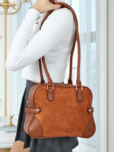 Dámská shopper kabelka z eko kůže Erelle