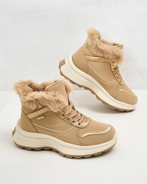 Royalfashion Утеплені жіночі кросівки з хутром Mofell