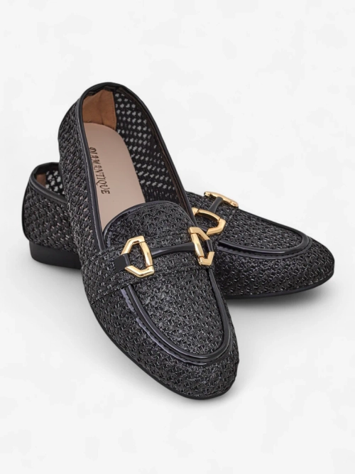 Royalfashion Ажурні жіночі лофери Sallim