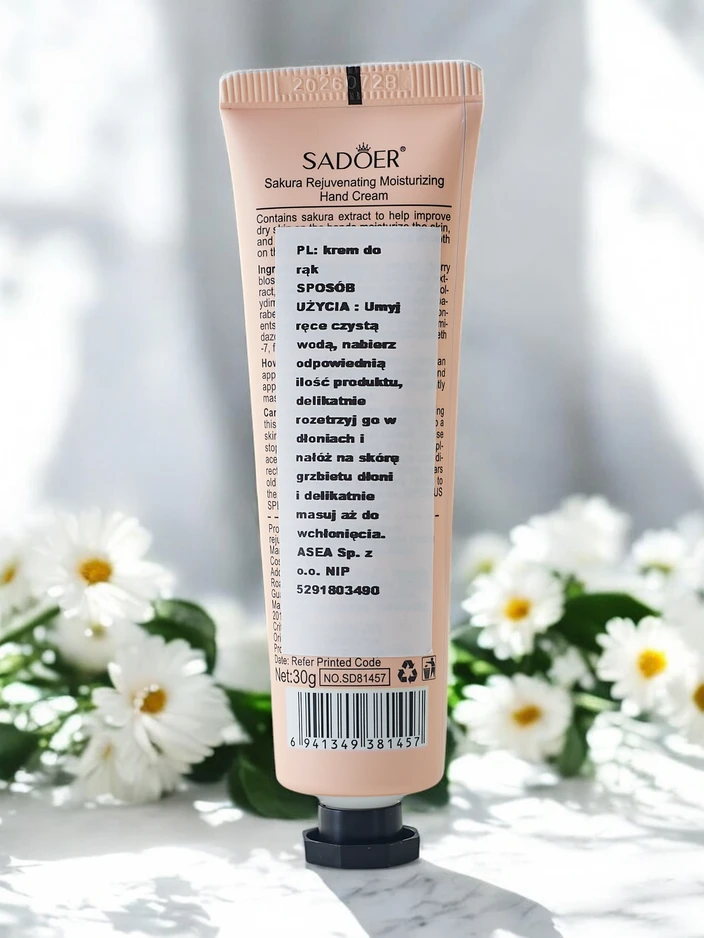 Sadoer krém na ruce s květem třešně 30 g
