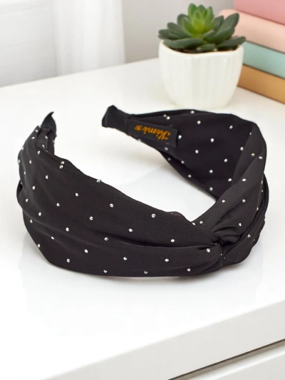 Royalfashion Обруч для волосся Shine Twist з кристалами