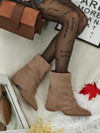 Dámské kotníkové boty se zabudovaným svrškem Moonly