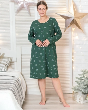 Нічна сорочка Royalfashion з принтом