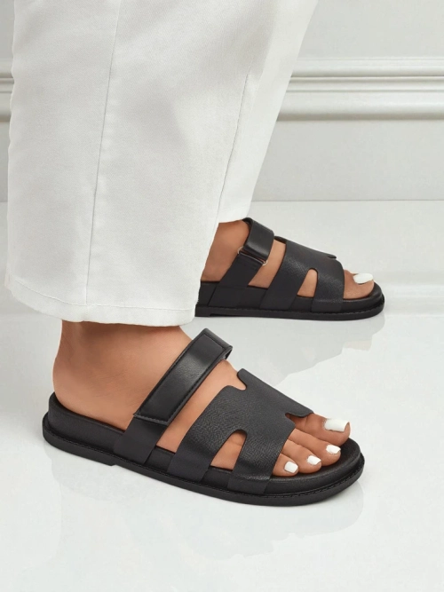 Royalfashion Жіночі шльопанці з екошкіри FlexiComfi