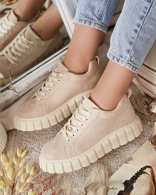 Royalfashion Жіночі спортивні туфлі на платформі moon