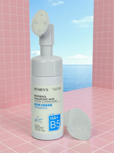 Čisticí hydratační pěna na obličej hydratačně-regenerační Hygeia Panthenol HA+B5