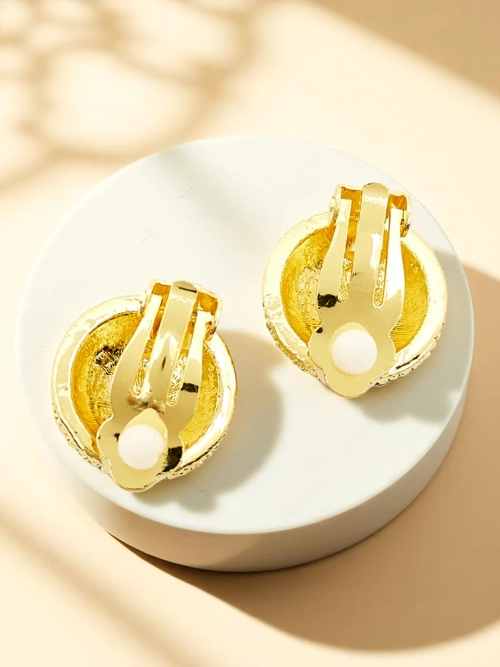 Royalfashion Жіночі кліпси з кубічним цирконієм