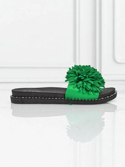 Royalfashion Dámské pantofle na ploché podrážce Flora Blide
