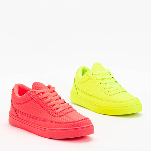 Зелені неонові жіночі кеди Najso