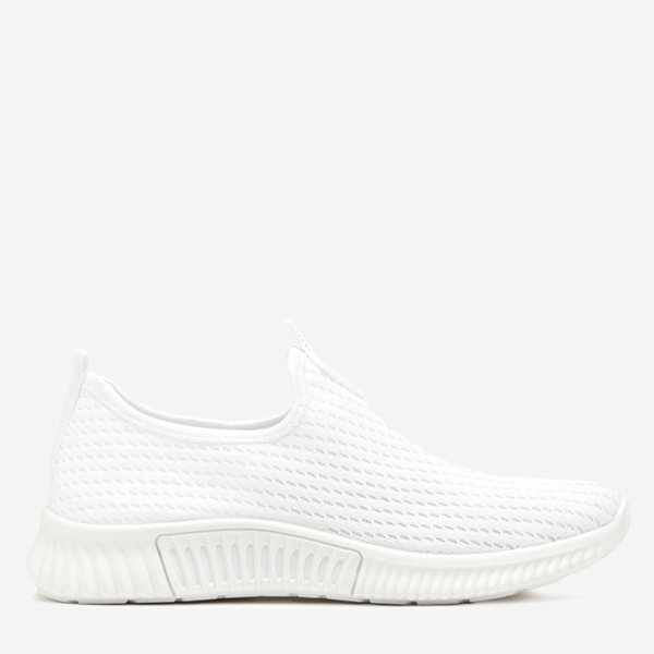 Bílé dámské slip-on tenisky Banila - Obuv
