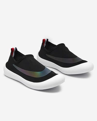 OUTLET Černé dámské slip-on tenisky Lerick - Footwear