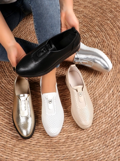 Royalfashion Туфлі для жінок на товстій підошві Goffies
