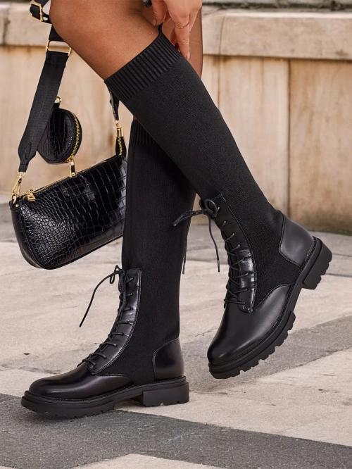 Роялфешн Жіночі шкіряні чоботи Snissi