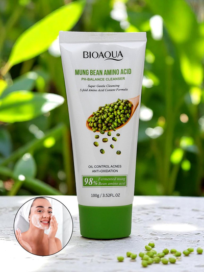 Čisticí pěna s extraktem z fazolí