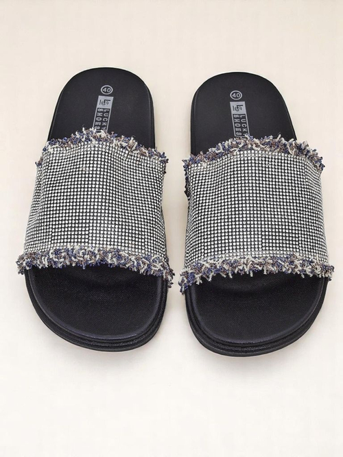 Royalfashion Жіночі шльопанці на плоскій підошві SparkleWalk