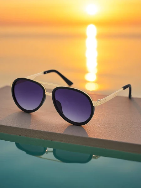 Royalfashion Nadměrné sluneční brýle ve tvaru motýla Muse