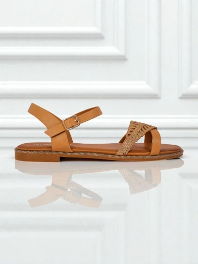 Royalfashion Жіночі сандалі на плоскій підошві Willow Grace