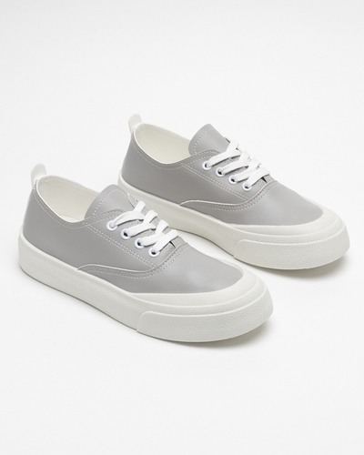 Šedé dámské tenisky Lorino - Obuv