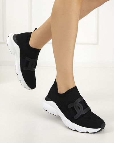 Černé dámské nazouvací sportovní boty Neristo - Footwear