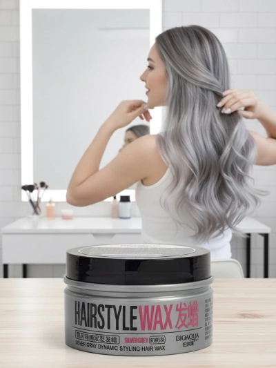 Voskovací pasta na vlasy Hairstyle Wax Silver