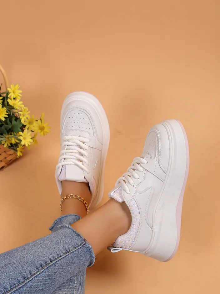 Royalfashion Sportovní dámské tenisky na platformě Lincidi