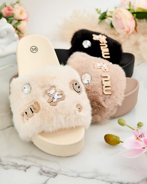 Royalfashion Жіночі шльопанці на платформі Helimme