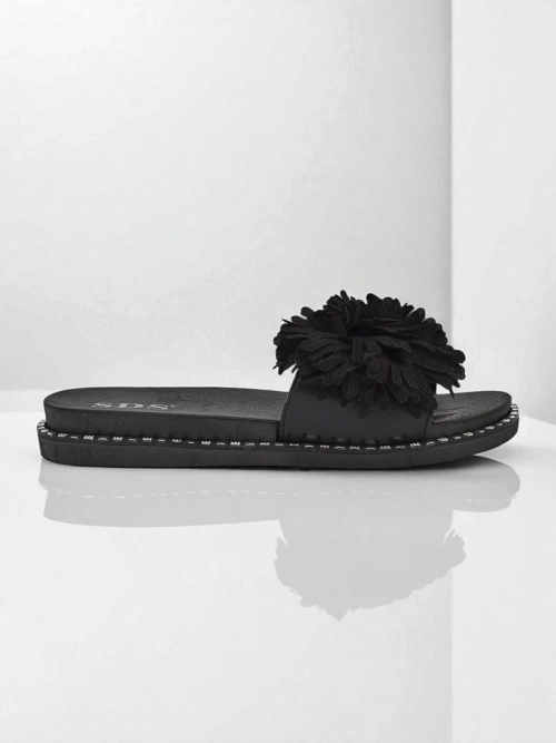 Royalfashion Жіночі шльопанці на плоскій підошві Flora Blide