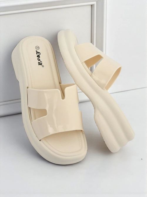 Royalfashion Жіночі шльопанці на товстій підошві Nova Gloss